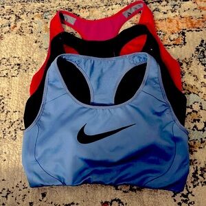 Nike Sports Bras 
- used still have good support just not my style anymore